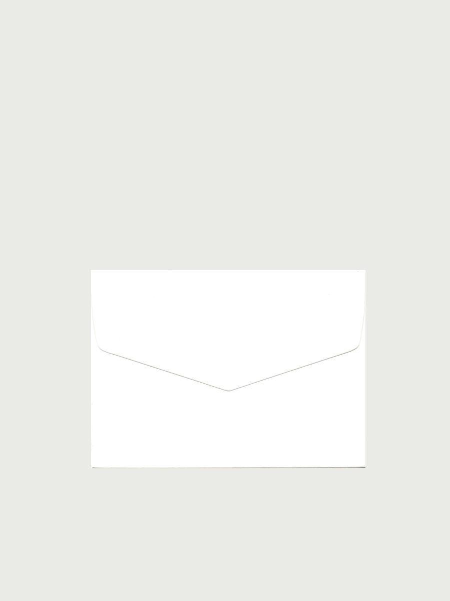 Enveloppe Blanche Rectangle (C6) 