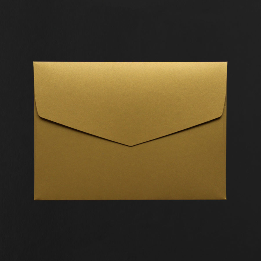 ENVELOPPE C5 gold