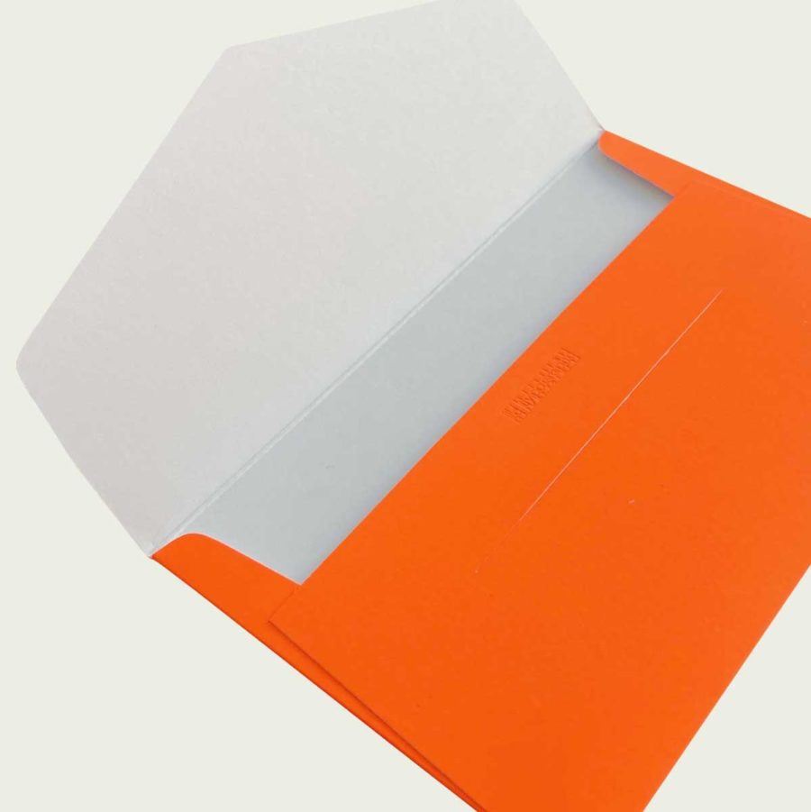 ENVELOPPE C9 orange fluo