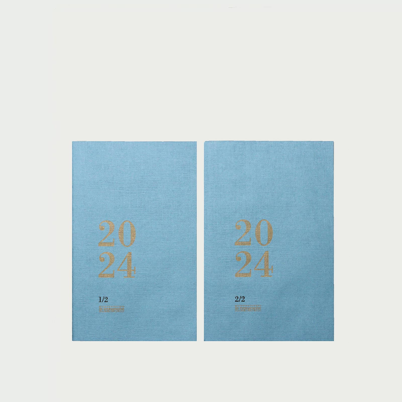 AGENDA HEBDOMADAIRE 2024 A6 souple – couleur noire, le typographe, Qualité typo