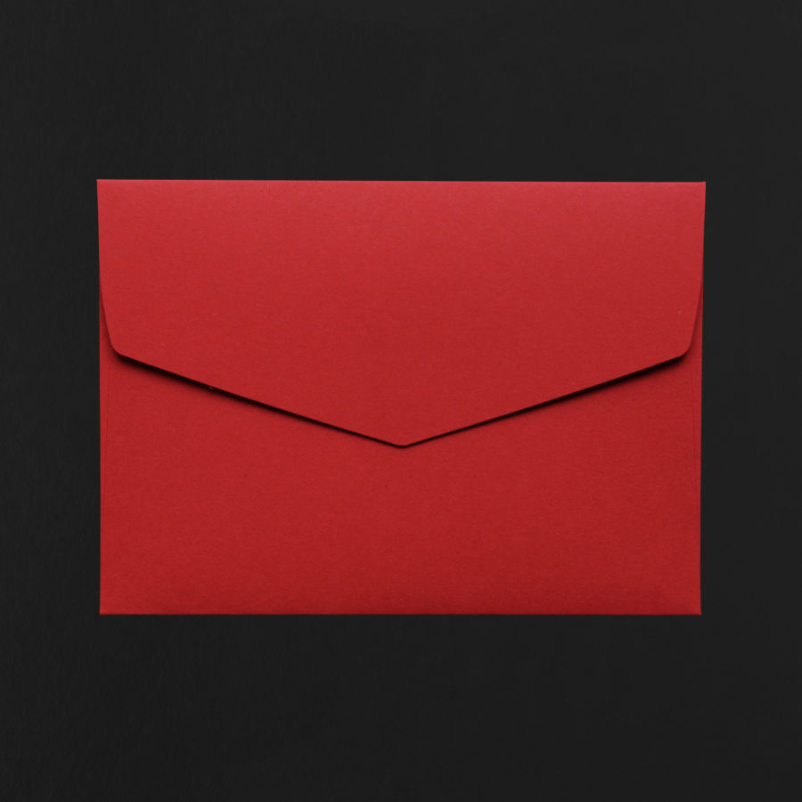 C5 ENVELOPE carmine