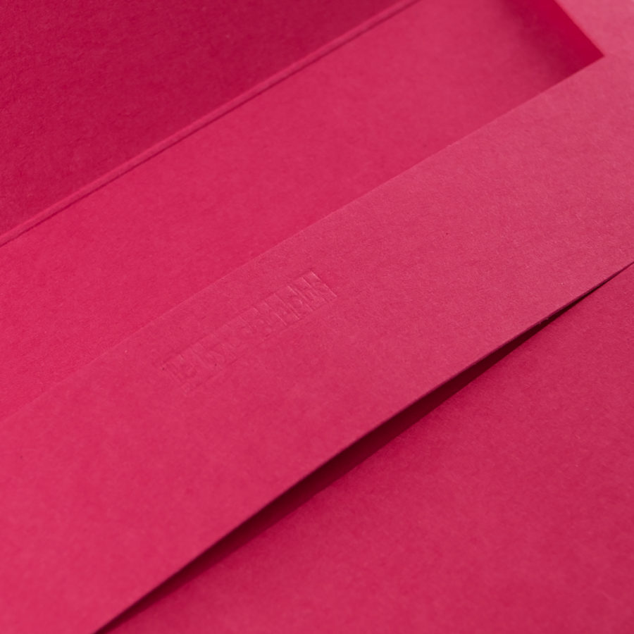 Paquet de 5 ENVELOPPES C6 - Fushia