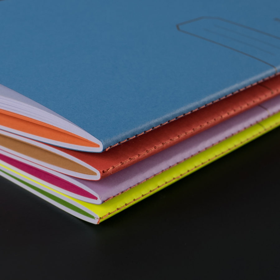 B6 SOFT COVER NOTEBOOK BLUE