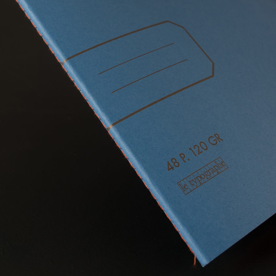 A4 SOFT COVER BLUE NOTEBOOK