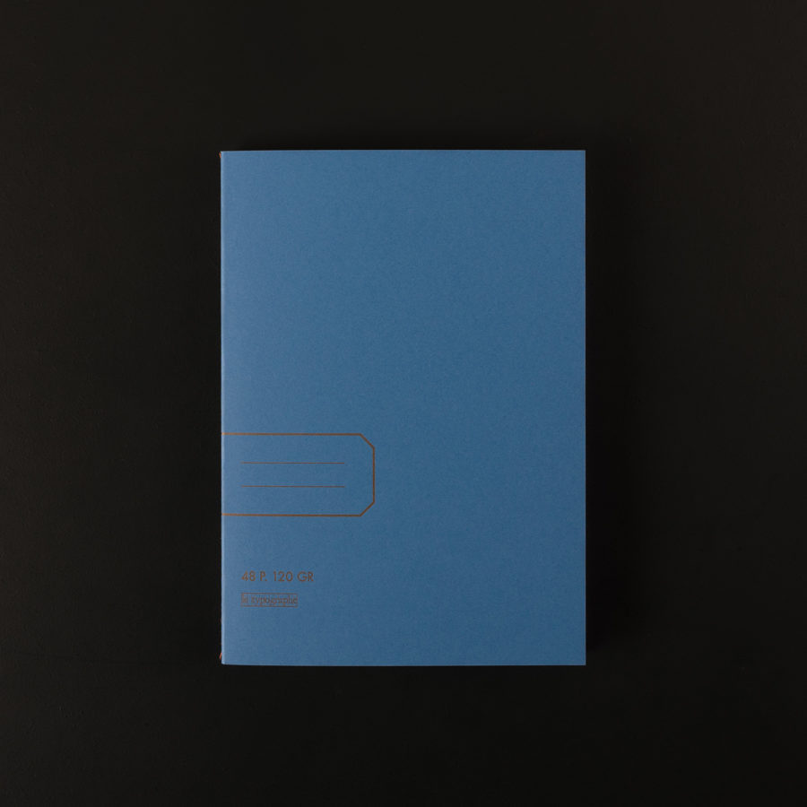 A5 blue SOFT COVER NOTEBOOK