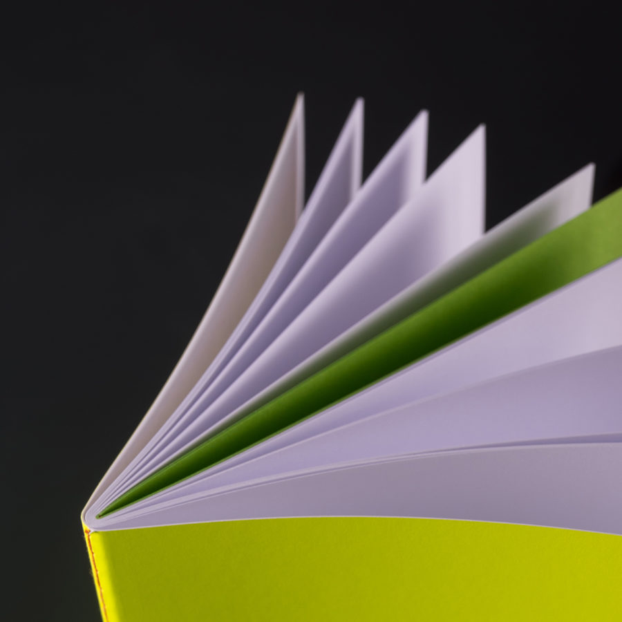 A4 SOFT COVER FLUO YELLOW NOTEBOOK