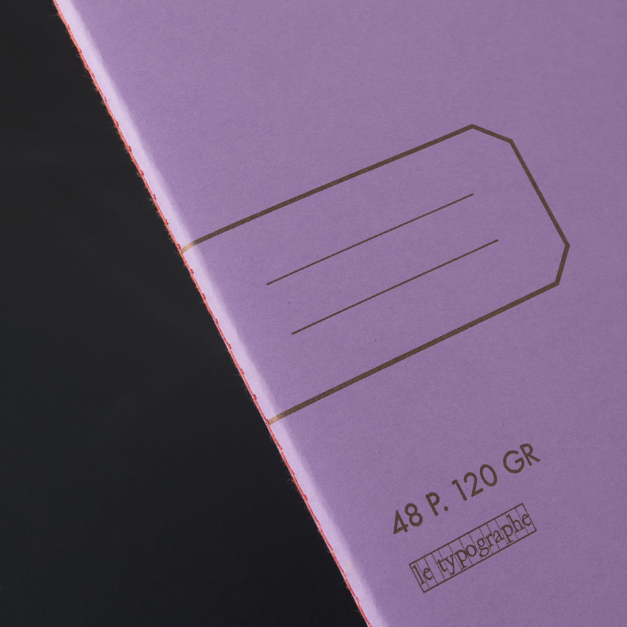 A5 lilac SOFT COVER NOTEBOOK