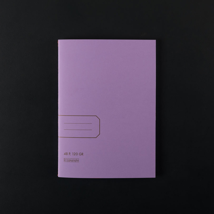 A5 lilac SOFT COVER NOTEBOOK