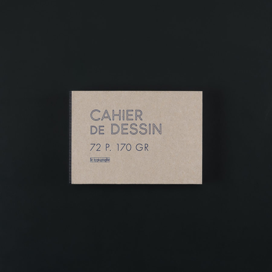 CAHIER DESSIN PAYSAGE A6 170g