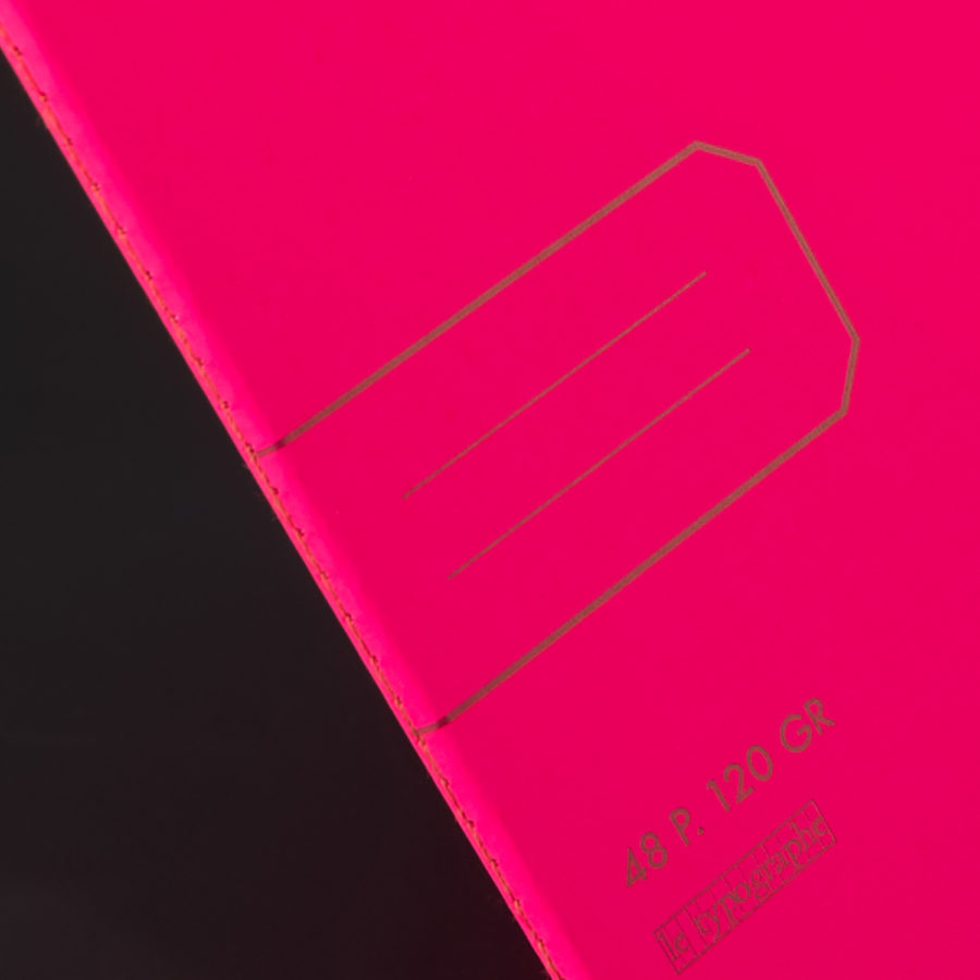 CAHIER SOUPLE B6 ROSE FLUO