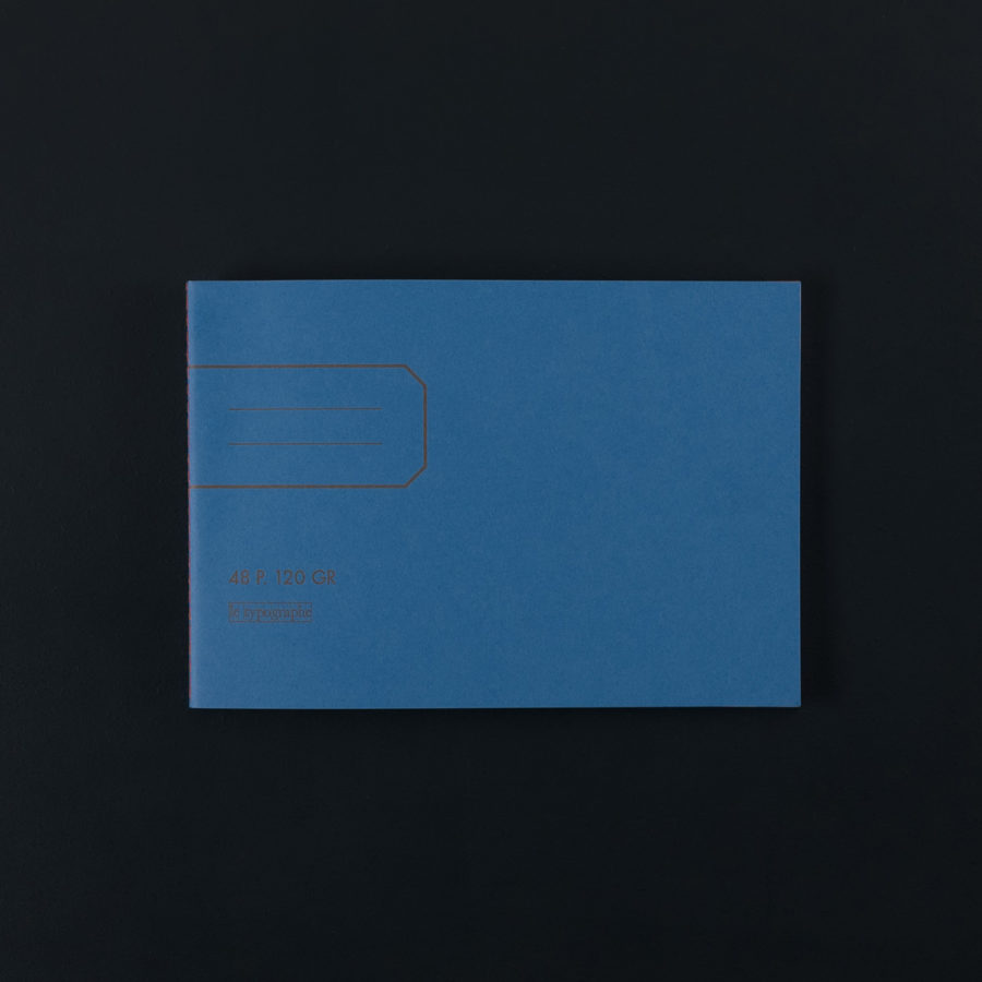 CAHIER SOUPLE B6 BLEU