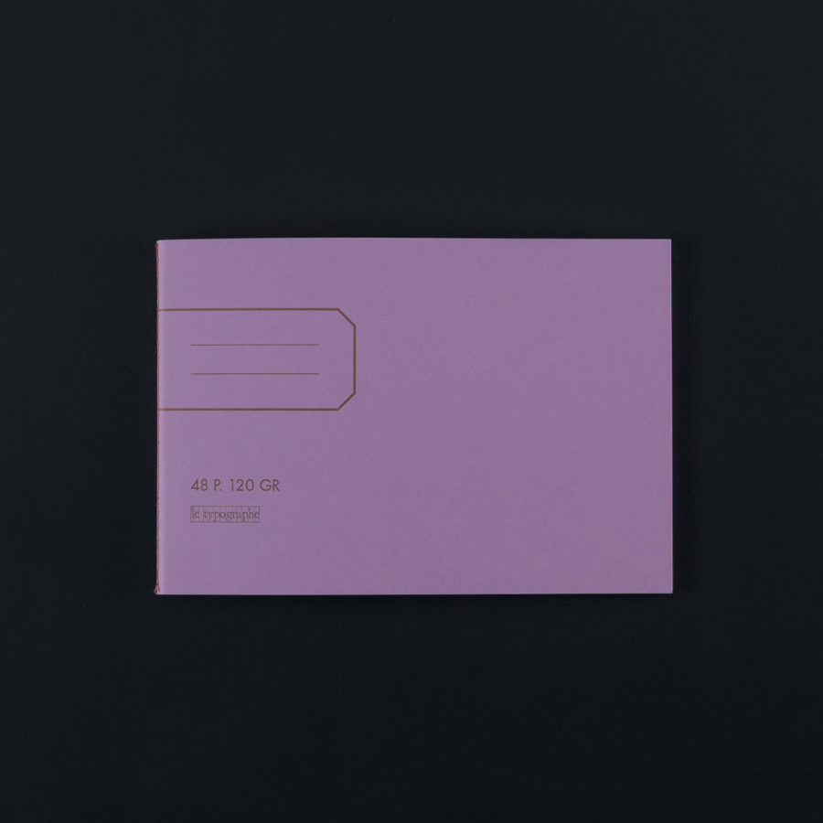 B6 SOFT COVER NOTEBOOK LILAC