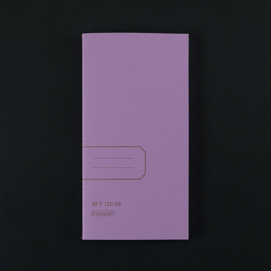 11x21 SOFT COVER LILAC NOTEBOOK